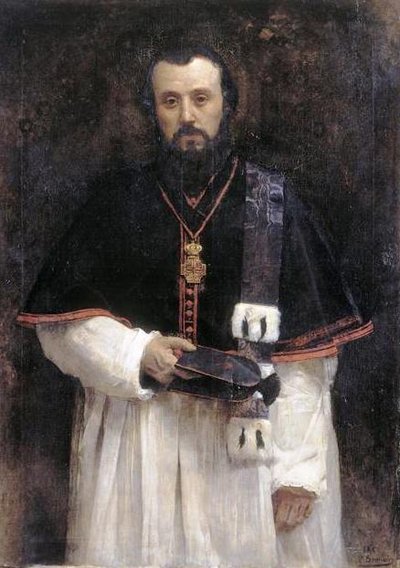 Portrait of Abbe Lavigerie by Leon Joseph Florentin Bonnat